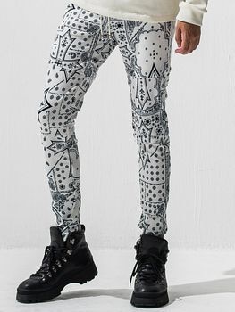 (ͽ���ʡ�1��2������ͽ��/42TH RESOUND CLOTHING���ꥵ����ɥ���������/SUPER TIGHT TAPERD Johnson LINE PT/CROSSWH