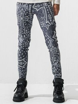 (ͽ���ʡ�1��2������ͽ��/42TH RESOUND CLOTHING���ꥵ����ɥ���������/SUPER TIGHT TAPERD Johnson LINE PT/CROSS GREY