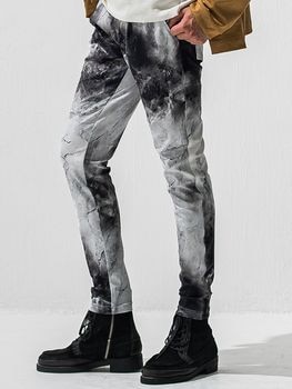 (ͽ���ʡ�1��2������ͽ��/42TH RESOUND CLOTHING���ꥵ����ɥ���������/TIGHT TAPERD CHRIS EASY TUCK PANTS/marble WH