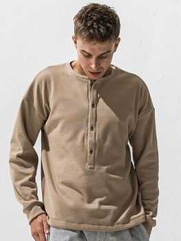 (ͽ���ʡ�11��12������ͽ��/42TH RESOUND CLOTHING���ꥵ����ɥ���������/OVER HENRY velours fleece thermal/BROWN