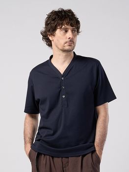 (ͽ���ʡ�2��3������ͽ��/wjk�����֥른��������/luxury cotton smart collar S/S/navy