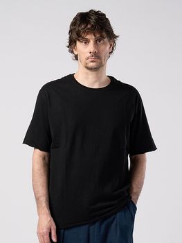 (ͽ���ʡ�3��4������ͽ��/wjk�����֥른��������/cut-off crew-neck S/S/deep black