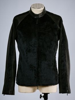 (ͽ���ʡ�2��3������ͽ��/THE ONENESS�������ͥ�/Fur��EcoLeather Raglan Blouson/Black