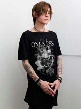 (ͽ���ʡ�4��5������ͽ��/THE ONENESS�������ͥ�/TENJIKU French Sleeve ����Charity T/Black