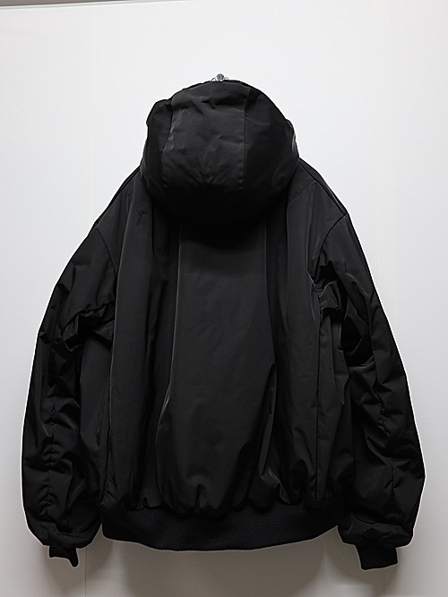LAD MUSICIAN����å� �ߥ塼�������/SOLO TWILL HOODED MA-1/BLACK