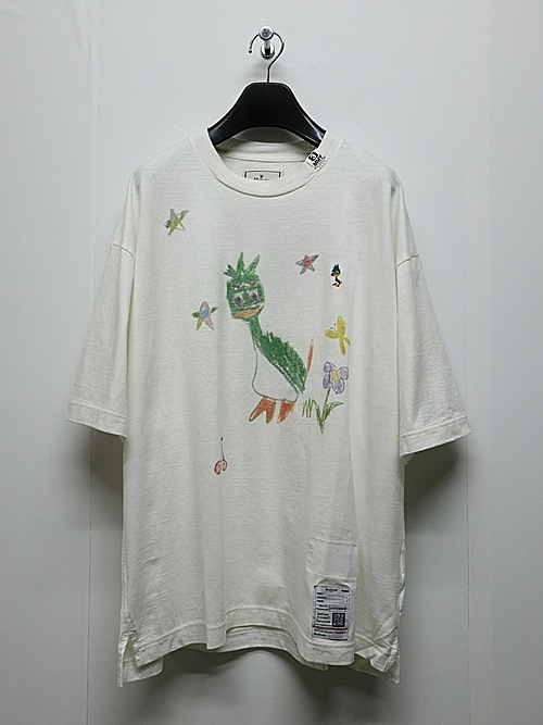 Maison MIHARA YASUHIRO��LEON KIDS DOODLE TEE/WHITE
