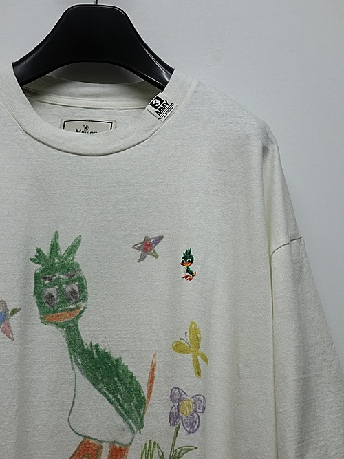 Maison MIHARA YASUHIRO��LEON KIDS DOODLE TEE/WHITE