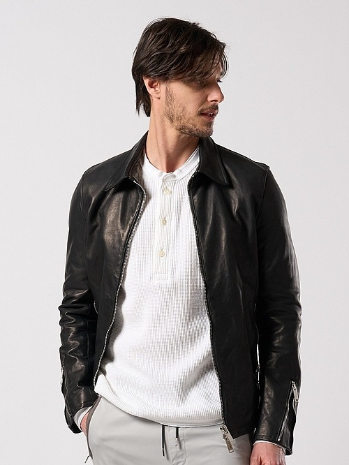 (ͽ���ʡ�9��10������ͽ��/wjk�����֥른��������/cow leather single riders/black