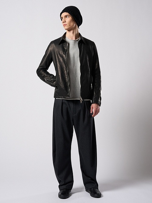 (ͽ���ʡ�9��10������ͽ��/wjk�����֥른��������/cow leather single riders/black