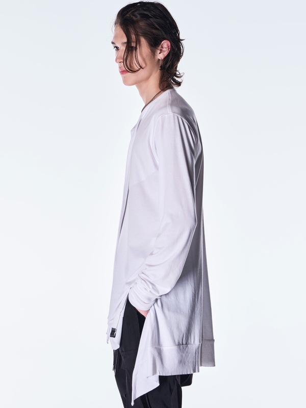 (ͽ���ʡ�8��9������ͽ��/kiryuyrik������奦����奦/BEATENJIKU Piping Flare T-Shirt/White