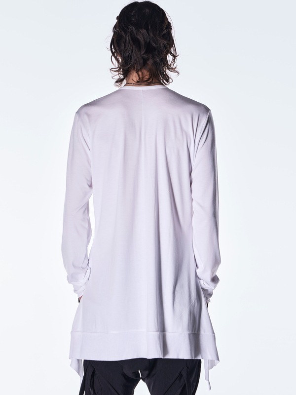 (ͽ���ʡ�8��9������ͽ��/kiryuyrik������奦����奦/BEATENJIKU Piping Flare T-Shirt/White