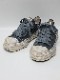 �㴰���Maison MIHARA YASUHIRO�� PETERSON 23 LOW/original sole canvas garment dye Low-Top sneakers/BLK