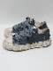 �㴰���Maison MIHARA YASUHIRO�� PETERSON 23 LOW/original sole canvas garment dye Low-Top sneakers/BLK