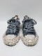 �㴰���Maison MIHARA YASUHIRO�� PETERSON 23 LOW/original sole canvas garment dye Low-Top sneakers/BLK
