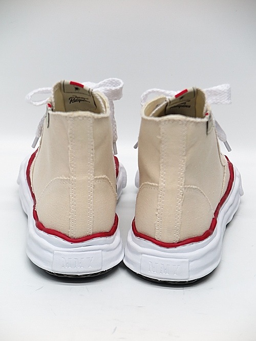 Maison MIHARA YASUHIRO/PETERSON High-top Original sole canvas hicut sneaker/NATURAL.