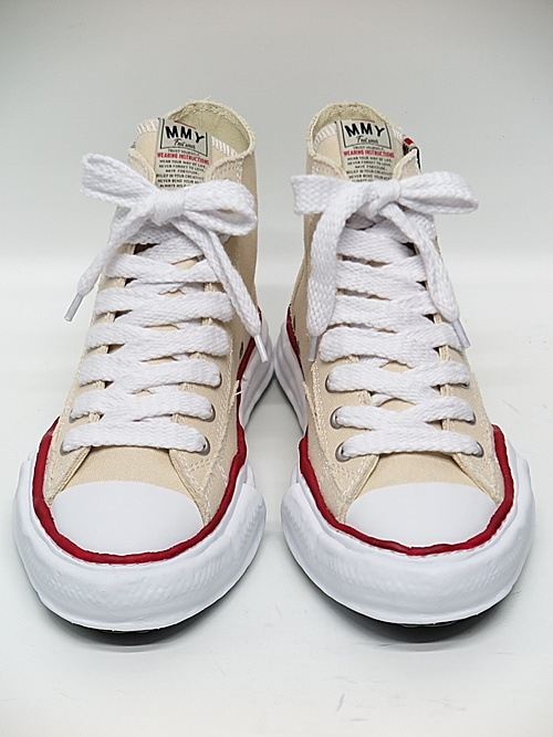 Maison MIHARA YASUHIRO᥾ ߥϥ䥹ҥ/ Original sole canvas hicut sneaker/NATURAL