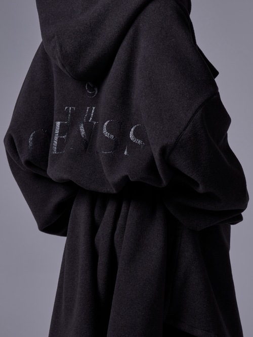 �㴰���THE ONENESS�������ͥ�/Recycle Fleece HAORI/ChacoalGrey