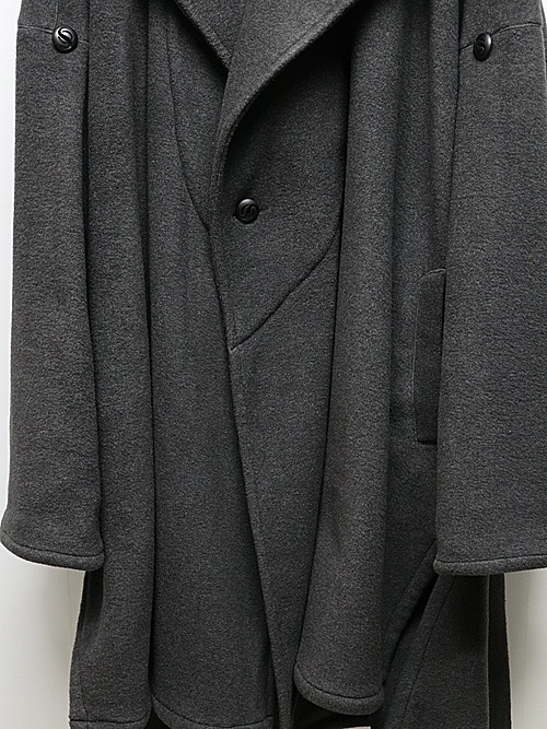 �㴰���THE ONENESS�������ͥ�/Recycle Fleece HAORI/ChacoalGrey
