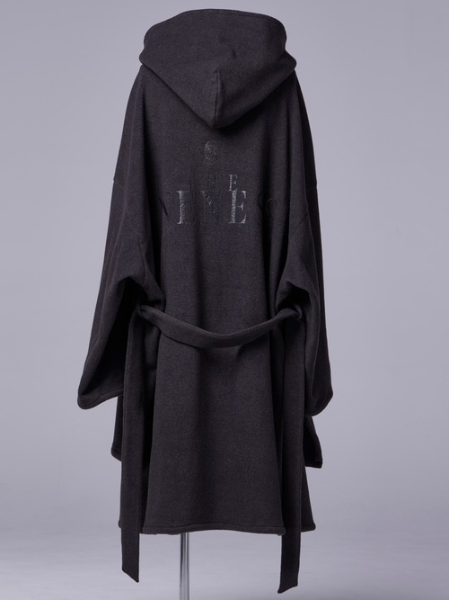 �㴰���THE ONENESS�������ͥ�/Recycle Fleece HAORI/ChacoalGrey