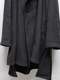 �㴰���THE ONENESS�������ͥ�/Recycle Fleece HAORI/ChacoalGrey