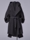 �㴰���THE ONENESS�������ͥ�/Recycle Fleece HAORI/ChacoalGrey