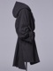 �㴰���THE ONENESS�������ͥ�/Recycle Fleece HAORI/ChacoalGrey