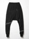 JULIUSꥦ/COTTON SWEAT TROUSERS11/BLACK