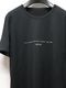 RESOUND CLOTHINGꥵɥ/GIZA DAWN ROLL UP TEE/BLACK