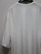 Ground Y饦ɥ磻/30/- COTTON JERSEY SLIT JUMBO T-SHIRT/WHITE
