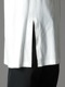 Ground Y饦ɥ磻/30/- COTTON JERSEY SLIT JUMBO T-SHIRT/WHITE