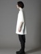 Ground Y饦ɥ磻/30/- COTTON JERSEY SLIT JUMBO T-SHIRT/WHITE