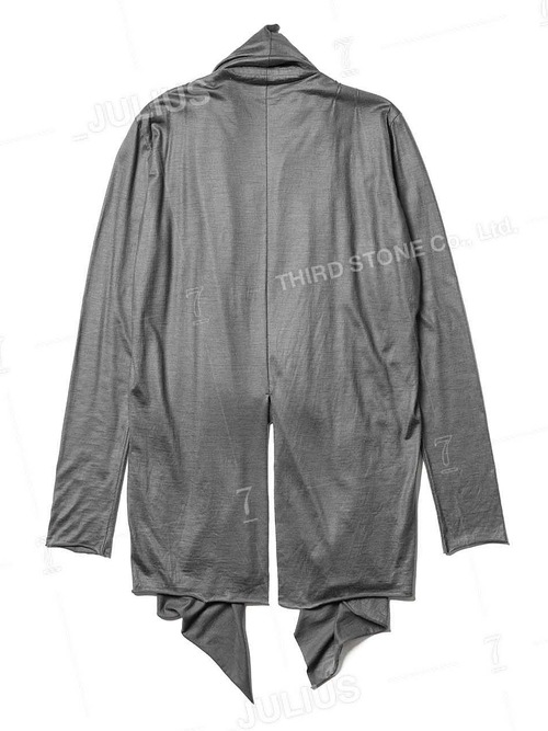 JULIUSꥦ/WOOL SZ JERSEY CUT & SEWN5/GRAY