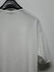 ATTACHMENT�������å�����/100/3 HIGH TWIST JERSEY SLIM FIT S/S TEE/WHITE