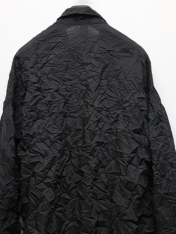 �㴰���Ground Y�����饦��ɥ磻/PE SPUNLAWN DATCHED DOLMAN SHIRT/BLACK