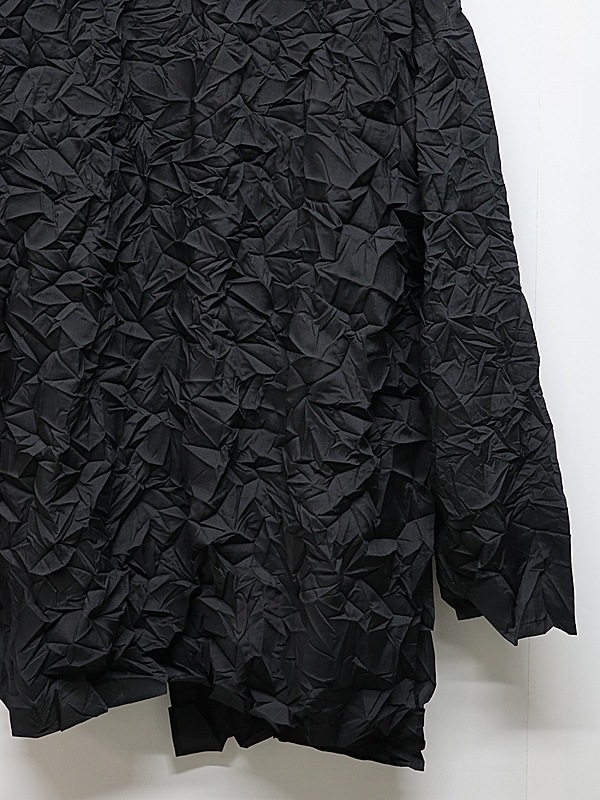 �㴰���Ground Y�����饦��ɥ磻/PE SPUNLAWN DATCHED DOLMAN SHIRT/BLACK