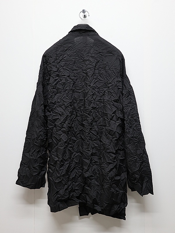 �㴰���Ground Y�����饦��ɥ磻/PE SPUNLAWN DATCHED DOLMAN SHIRT/BLACK