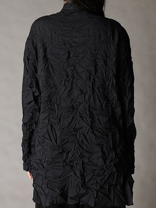 �㴰���Ground Y�����饦��ɥ磻/PE SPUNLAWN DATCHED DOLMAN SHIRT/BLACK