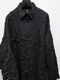 �㴰���Ground Y�����饦��ɥ磻/PE SPUNLAWN DATCHED DOLMAN SHIRT/BLACK