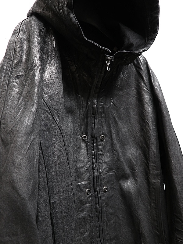 JULIUS����ꥦ��/12oz DENIM COAT3/BLACK