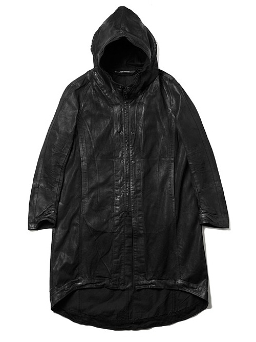 (ͽ����)7��8������ͽ��/JULIUS����ꥦ��/12oz DENIM COAT3/BLACK