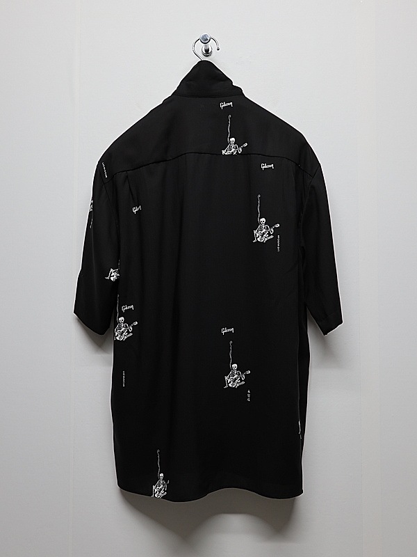 LAD MUSICIAN����å� �ߥ塼�������/LAD��Gibson T/T SKULL GUITARIST O/C SS SHIRT/MONOTONE
