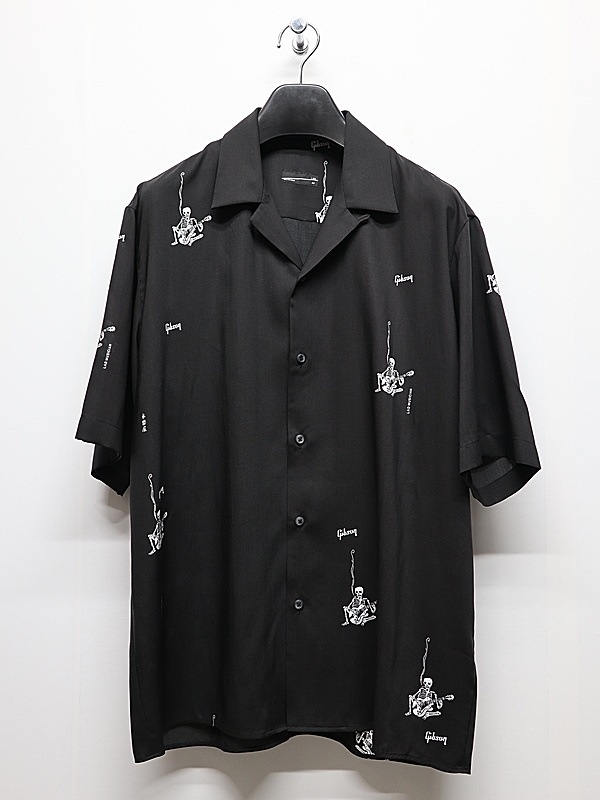 LAD MUSICIAN����å� �ߥ塼�������/LAD��Gibson T/T SKULL GUITARIST O/C SS SHIRT/MONOTONE