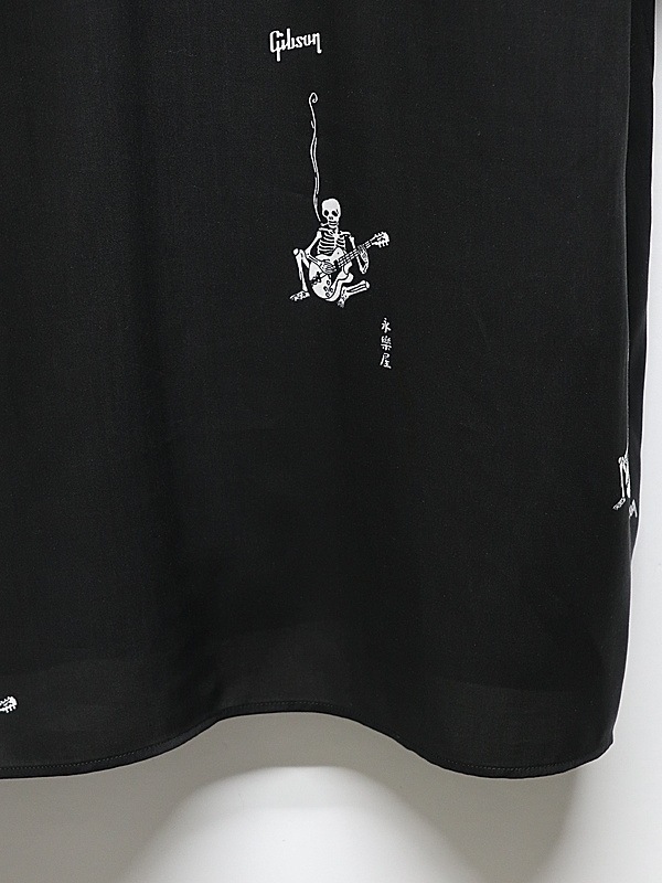 LAD MUSICIAN����å� �ߥ塼�������/LAD��Gibson T/T SKULL GUITARIST O/C SS SHIRT/MONOTONE