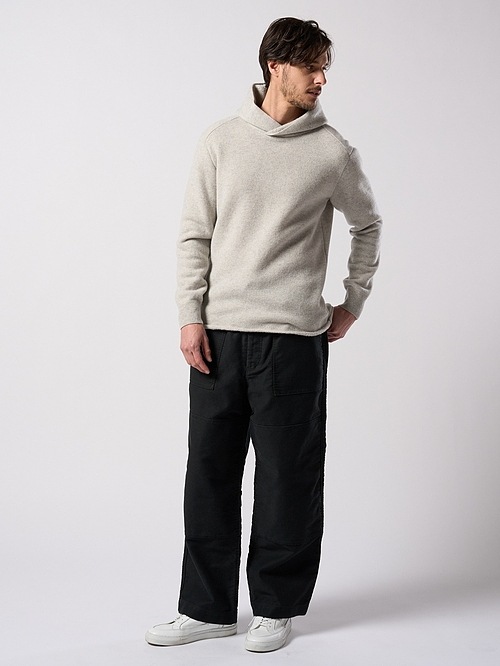 (ͽ���ʡ�10��11������ͽ��/wjk�����֥른��������/back pile hoodie/l.gray