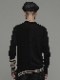 �㴰���nude:masahiko maruyama ���̡���:�ޥ��ҥ��ޥ���/16GG LONG SLEEVE KNIT PULLOVER/Black-Beige