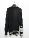 �㴰���nude:masahiko maruyama ���̡���:�ޥ��ҥ��ޥ���/16GG LONG SLEEVE KNIT PULLOVER/Black-Beige