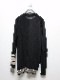 �㴰���nude:masahiko maruyama ���̡���:�ޥ��ҥ��ޥ���/16GG LONG SLEEVE KNIT PULLOVER/Black-Beige