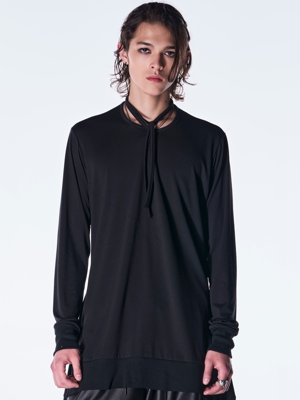 (ͽ���ʡ�8��9������ͽ��/kiryuyrik������奦����奦/BEATENJIKU Piping Flare T-Shirt/Black