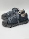 �㴰���Maison MIHARA YASUHIRO�� PETERSON 23 LOW/original sole canvas garment dye Low-Top sneakers/BLKxBLK
