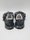 �㴰���Maison MIHARA YASUHIRO�� PETERSON 23 LOW/original sole canvas garment dye Low-Top sneakers/BLKxBLK